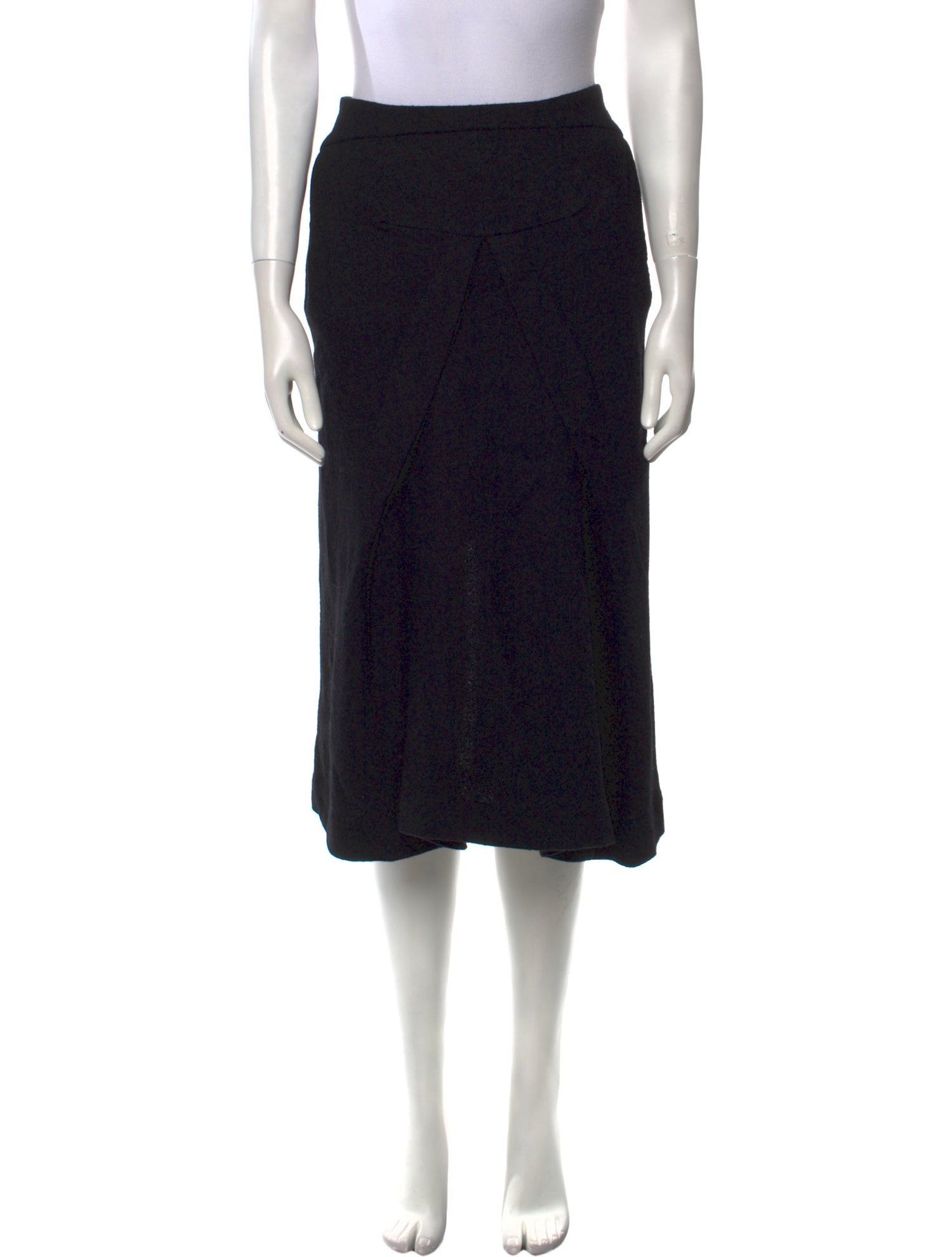 RM by Roland Mouret Wool Knee-Length Skirt
