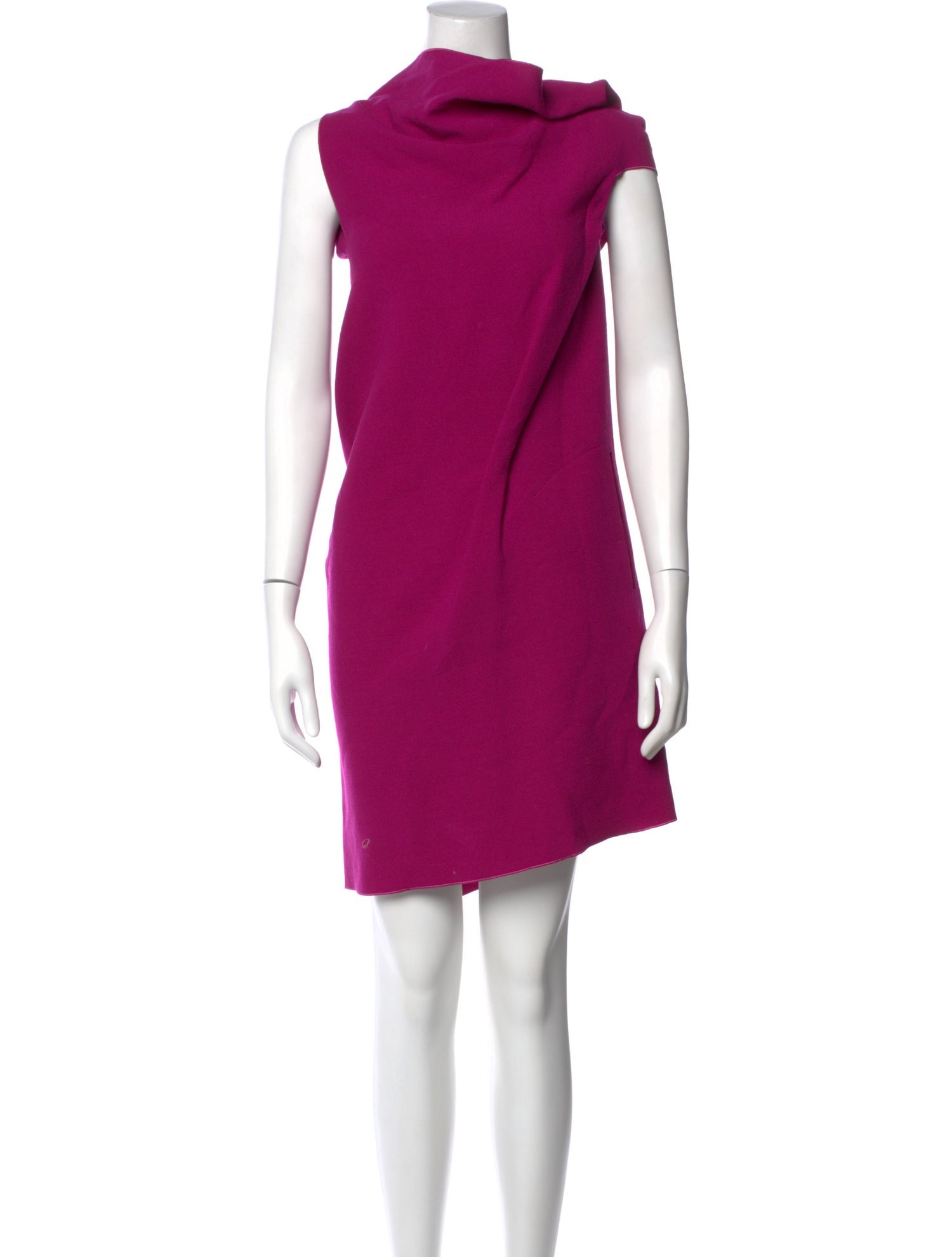RM by Roland Mouret Wool Knee-Length Dress
