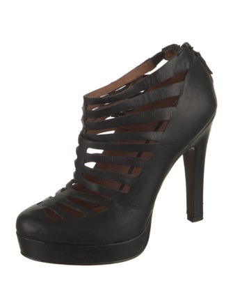 Rosegold Leather Pumps