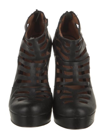 Rosegold Leather Pumps