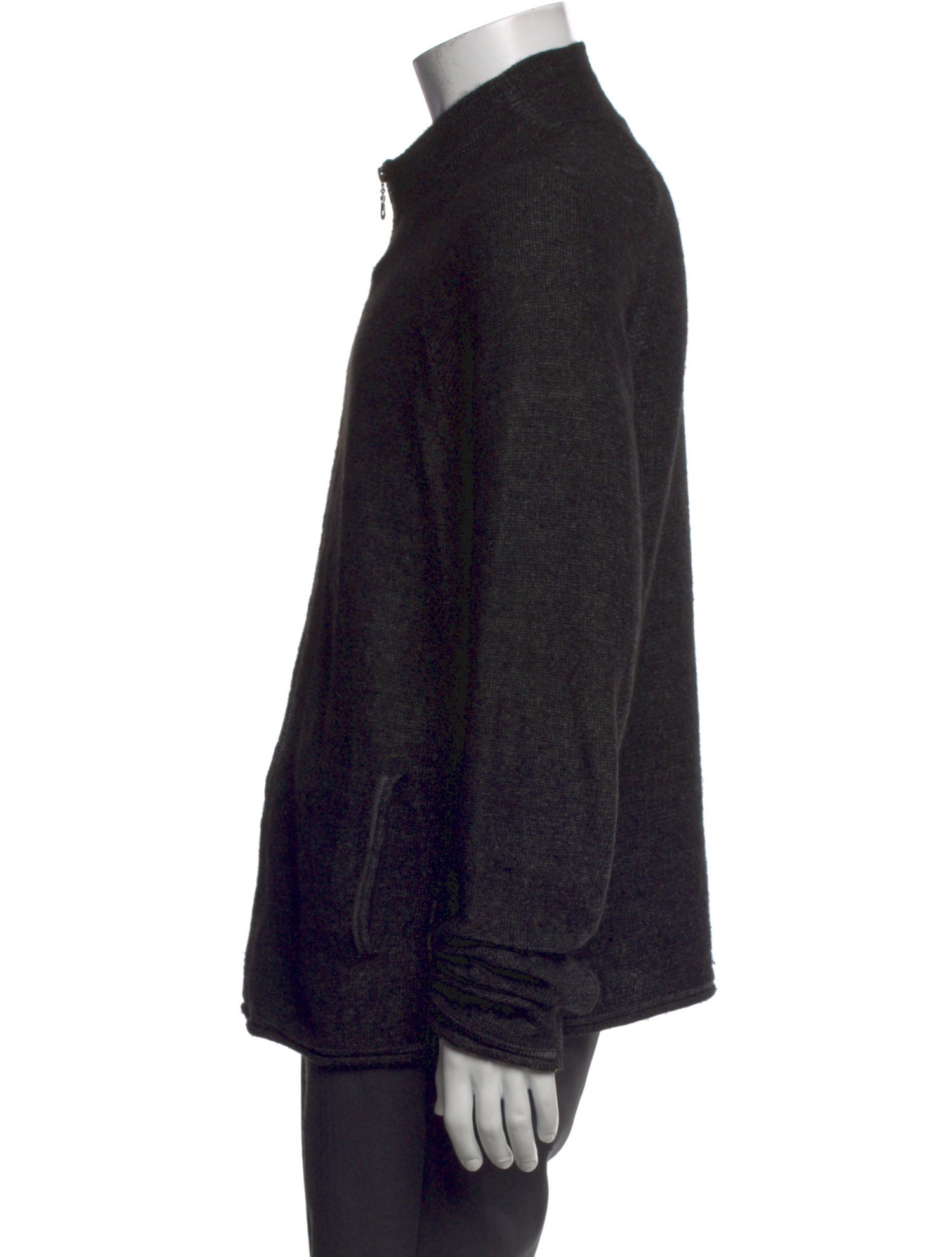 Rogan Mock Neck Long Sleeve Cardigan