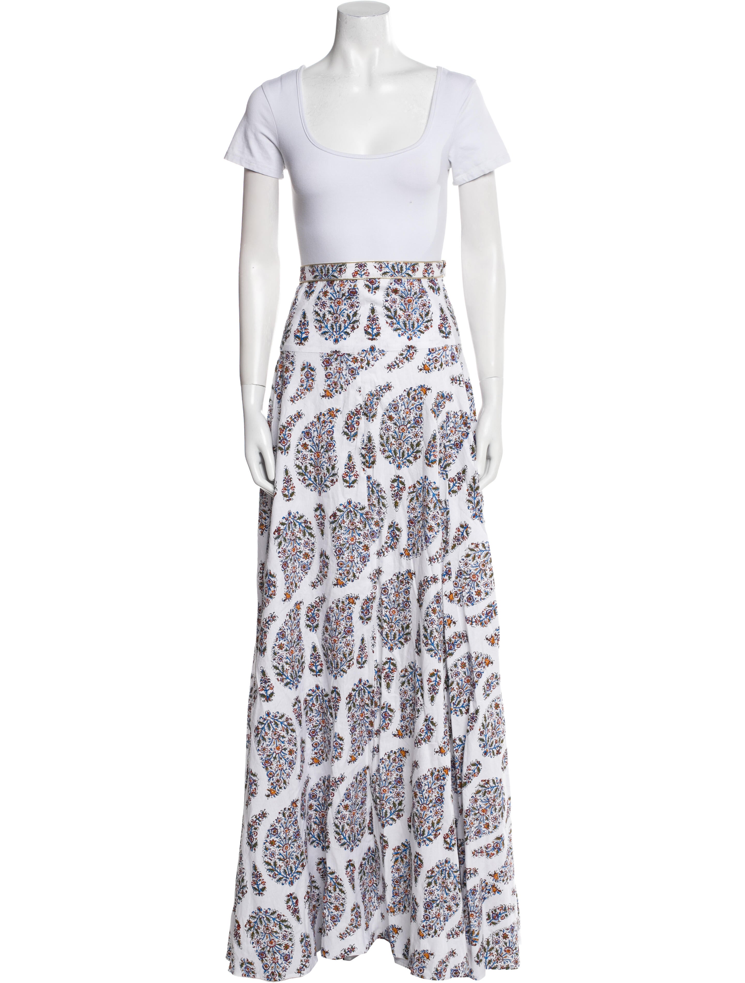 Rosewater House Linen Printed Skirt Set w/ Tags