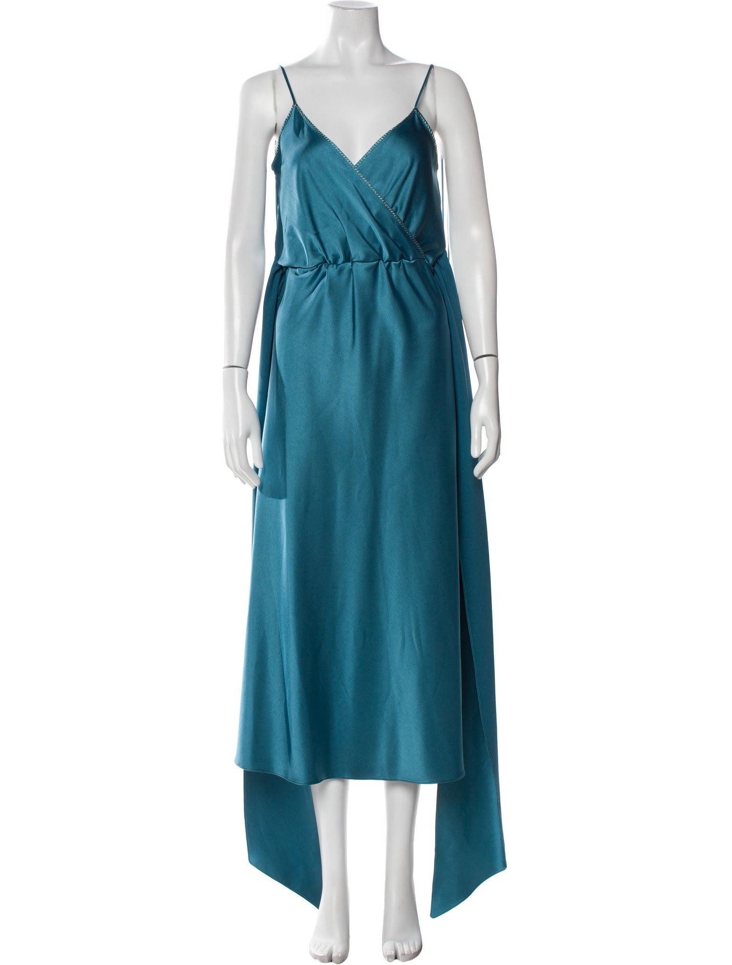 Rosewater House V-Neck Midi Length Dress