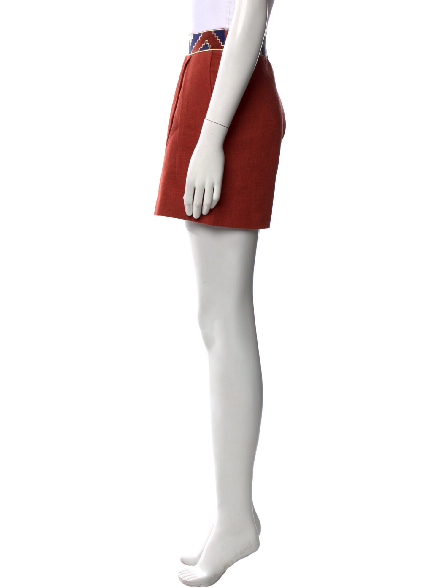 Rosewater House Linen Mini Shorts