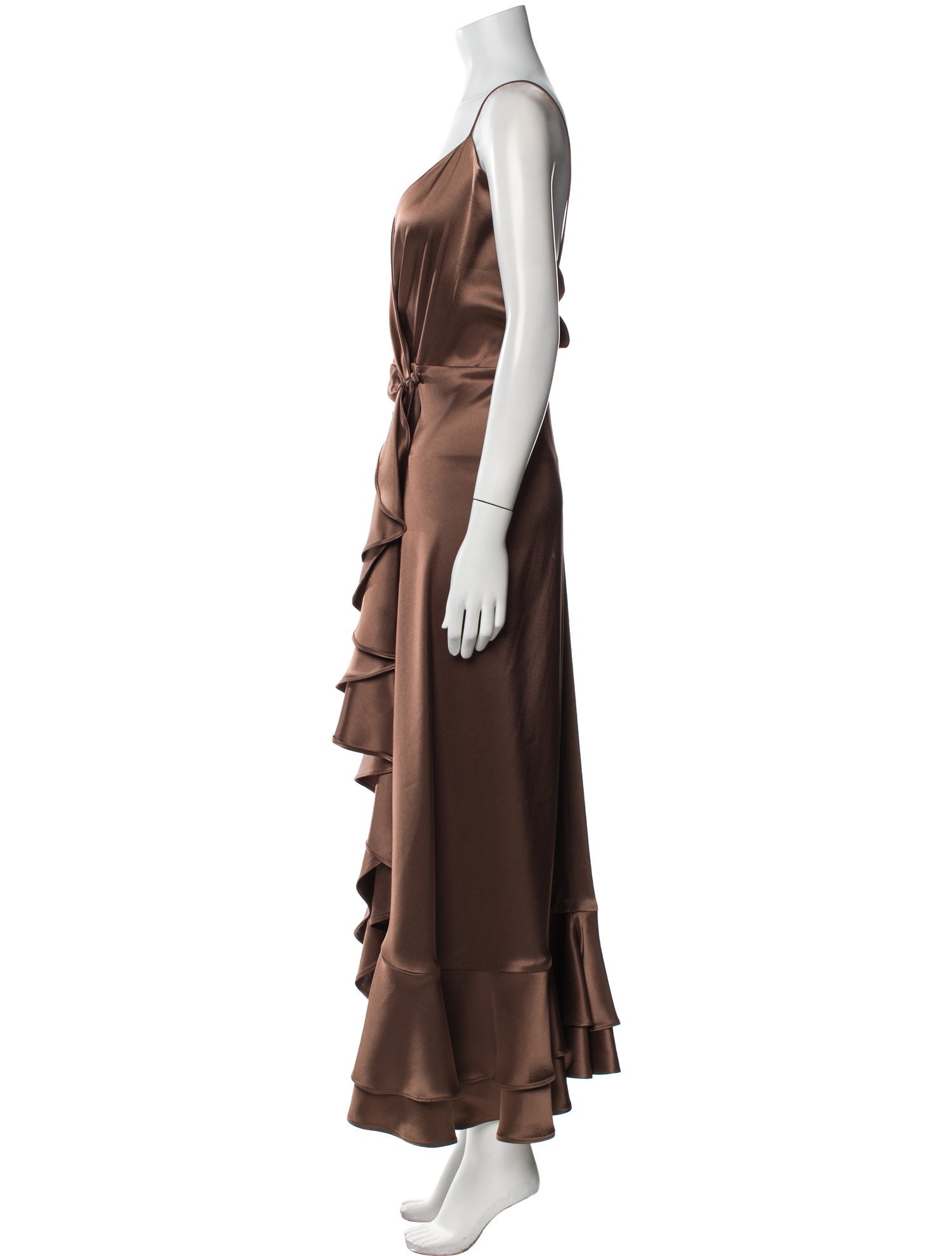 Rosewater House V-Neck Long Dress