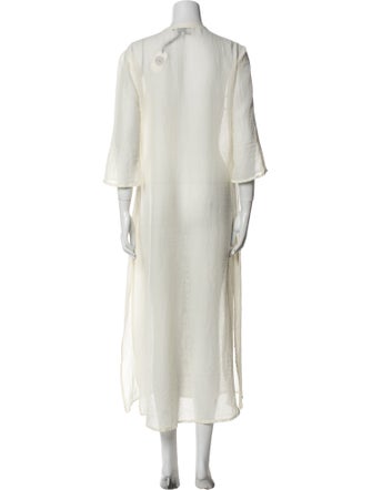 Rosewater House Printed Long Dress