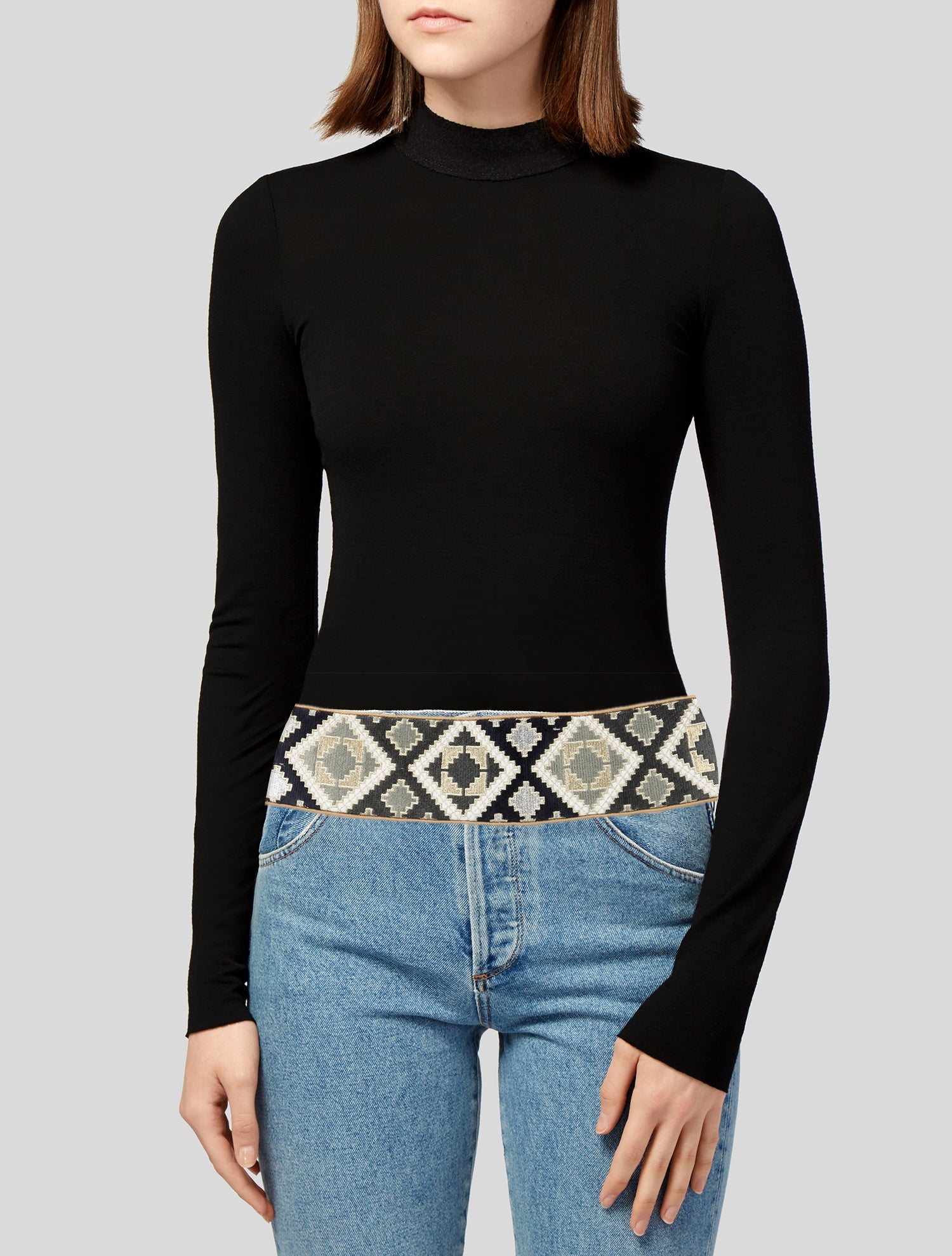 Rosewater House Wide Satin Belt