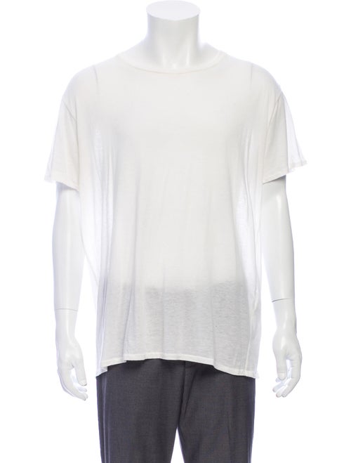 R13 Crew Neck Short Sleeve T-Shirt White