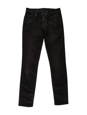 R13 Mid-Rise Skinny Leg Jeans