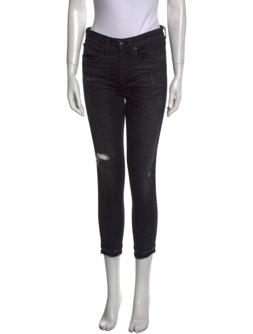 R13 Mid-Rise Skinny Leg Jeans