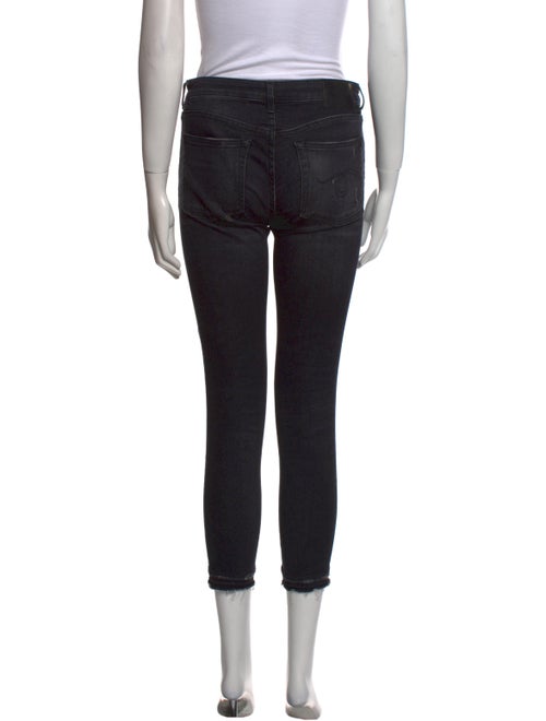 R13 Mid-Rise Skinny Leg Jeans