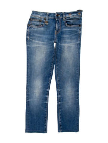 R13 Jeans Mid-Rise Skinny Leg US 24 | XS