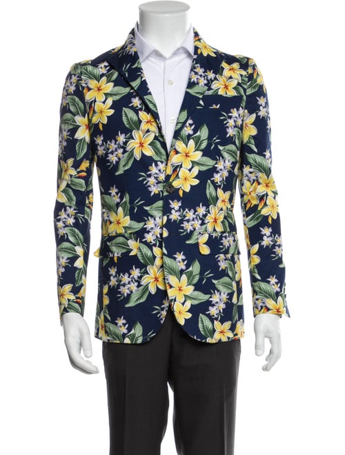 R13 Floral Print Blazer
