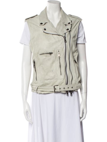 R13 Jackets Leather Vest XS