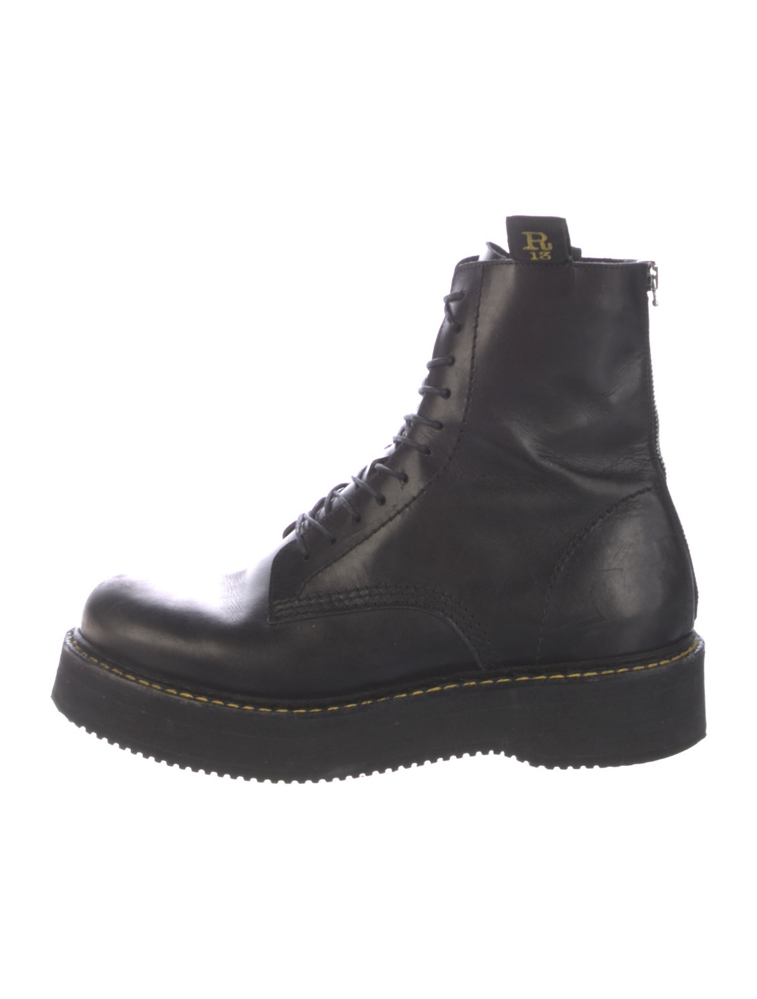 r13 leather ankle boots