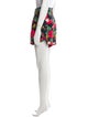 R13 Floral Print Mini Shorts