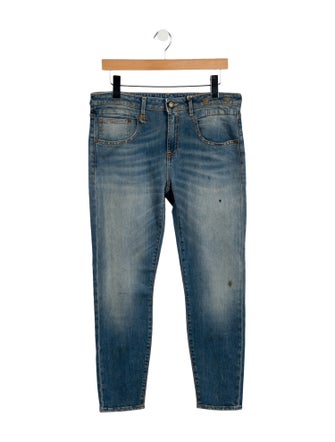 R13 Mid-Rise Skinny Leg Jeans