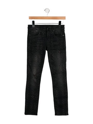 R13 Jeans Low-Rise Skinny Leg XS