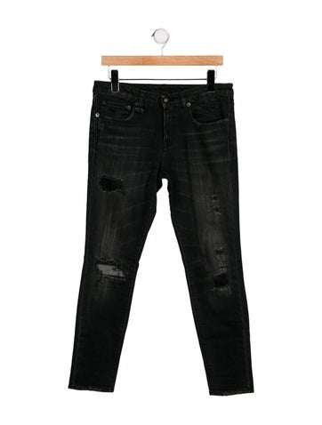 R13 Jeans Mid-Rise Skinny Leg M
