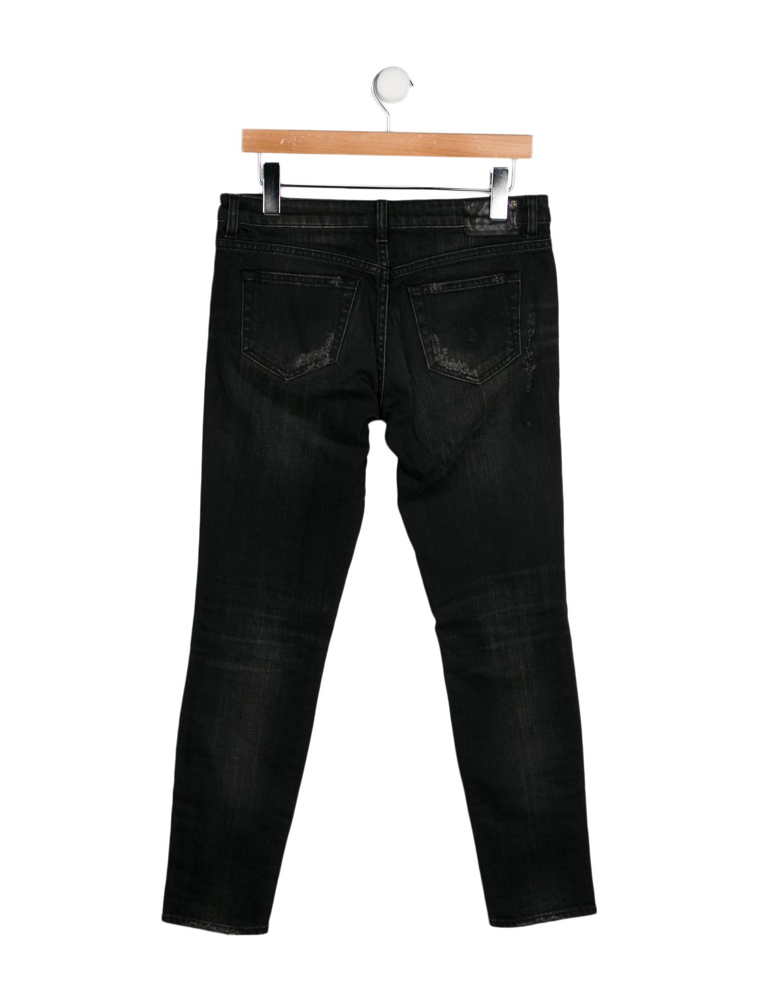 R13 Mid-Rise Skinny Leg Jeans