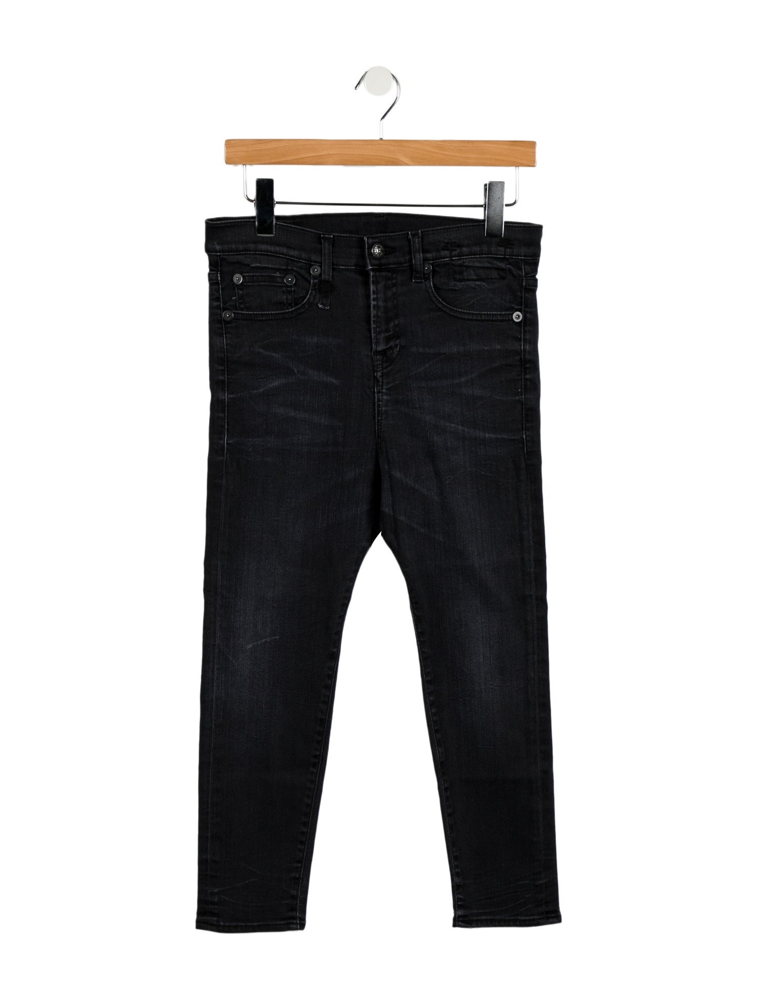 R13 High-Rise Skinny Leg Jeans