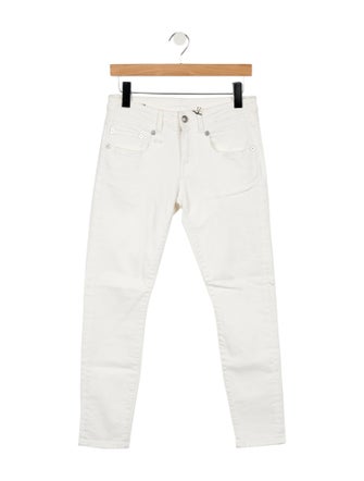 R13 Low-Rise Skinny Leg Jeans
