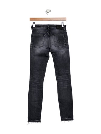 R13 Mid-Rise Skinny Leg Jeans
