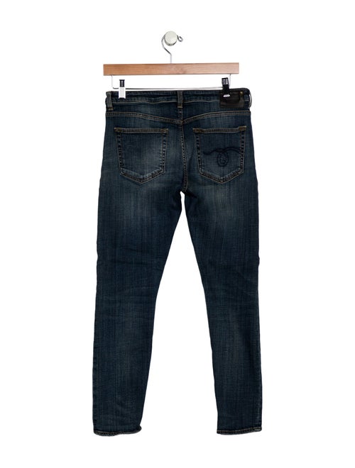 R13 Mid-Rise Skinny Leg Jeans
