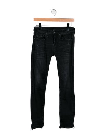 R13 Jeans Mid-Rise Skinny Leg US 26 | S