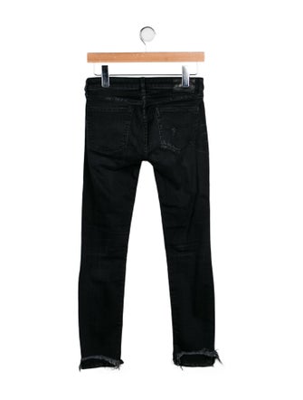 R13 Mid-Rise Skinny Leg Jeans