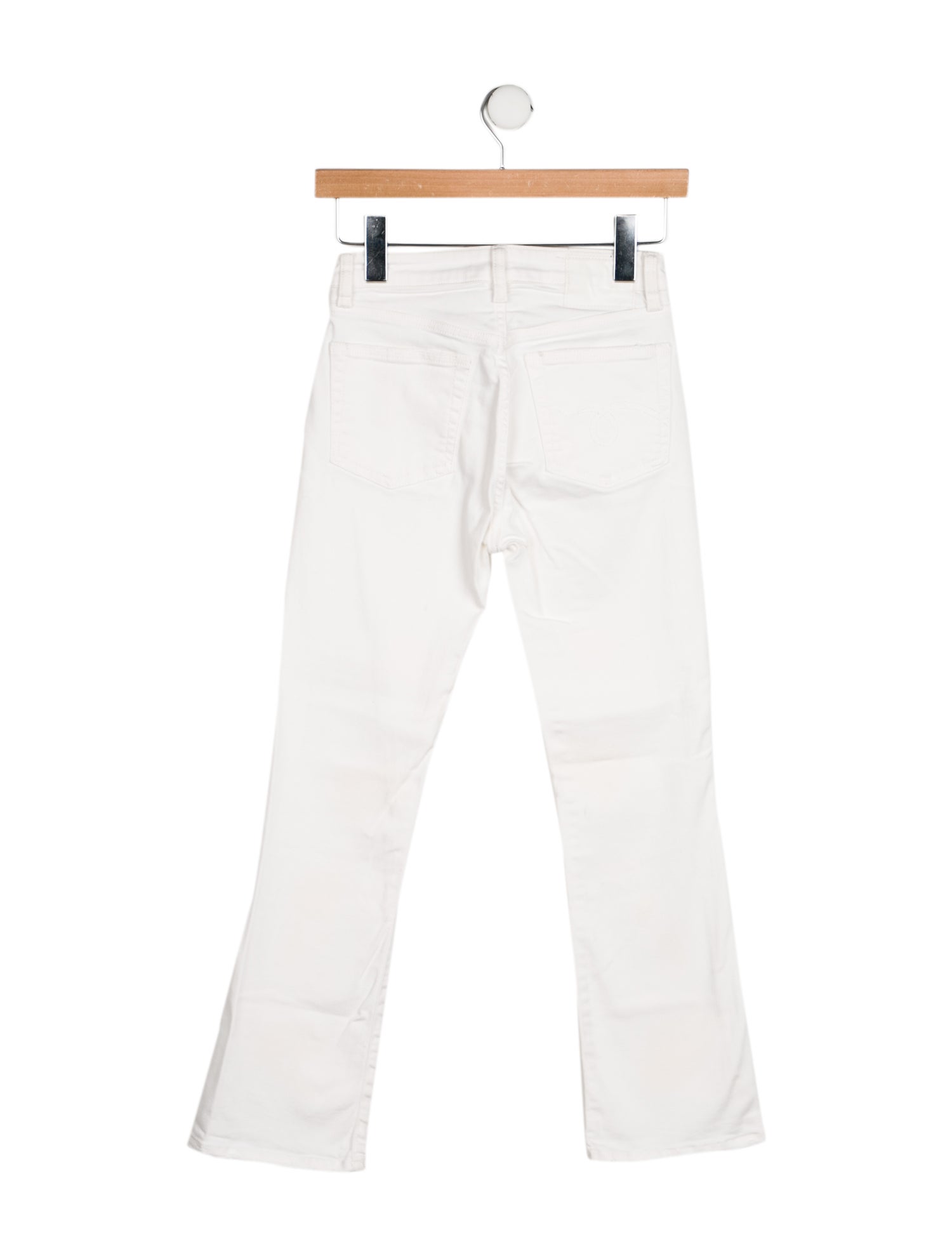 R13 Mid-Rise Straight Leg Jeans