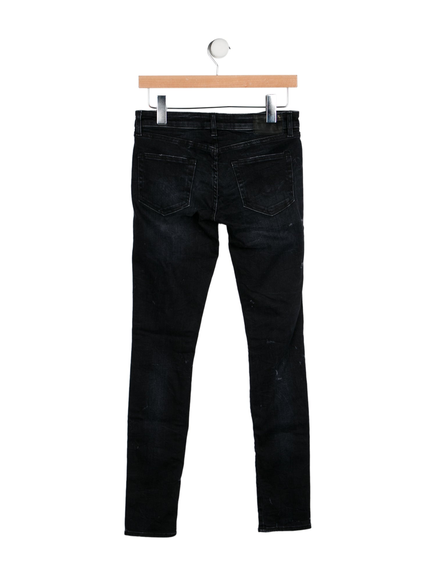 R13 Low-Rise Skinny Leg Jeans