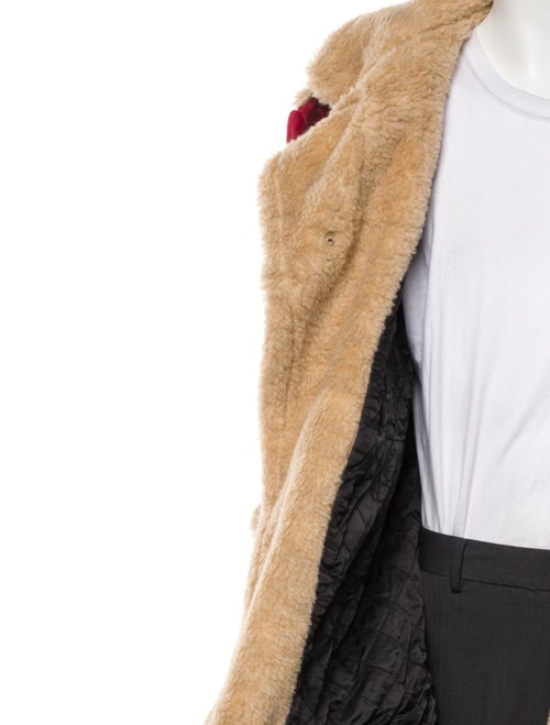 R13 Wool Plaid Print Peacoat