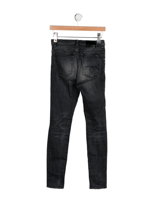 R13 Mid-Rise Skinny Leg Jeans