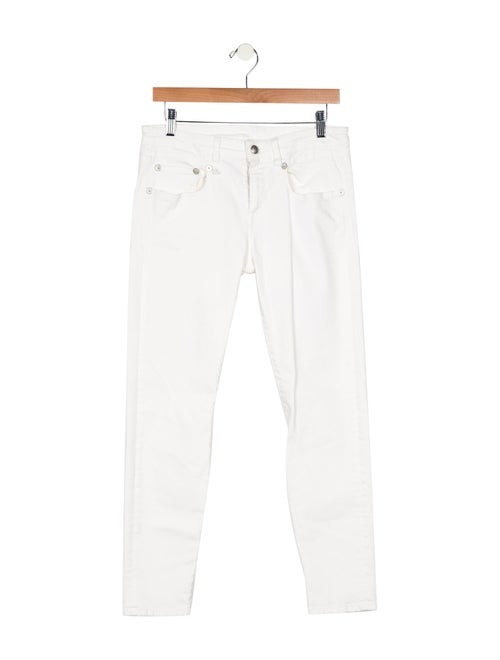 R13 Mid-Rise Skinny Leg Jeans