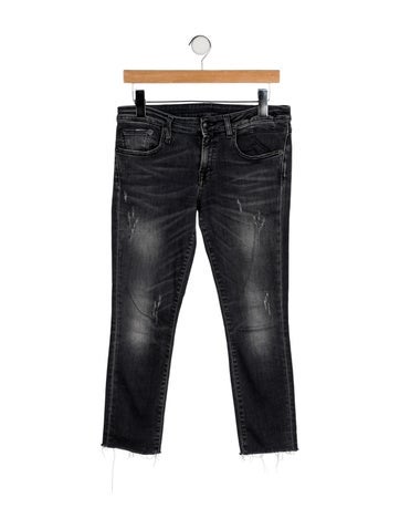 R13 Jeans Mid-Rise Skinny Leg 9 | M