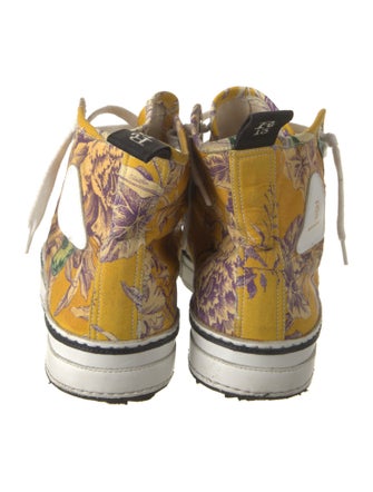 R13 Canvas Printed Sneakers