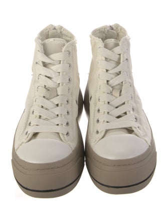 R13 Canvas Printed Sneakers