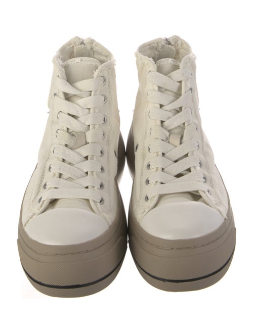 R13 Canvas Printed Sneakers