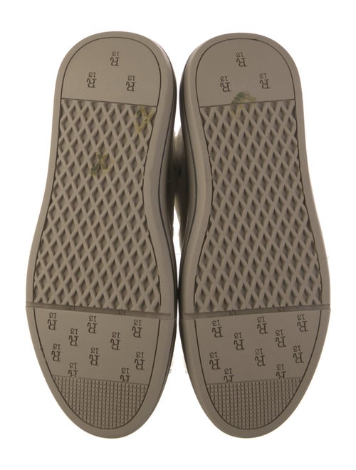 R13 Canvas Printed Sneakers