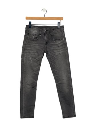 R13 Low-Rise Skinny Leg Jeans