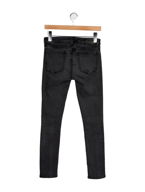 R13 Mid-Rise Skinny Leg Jeans