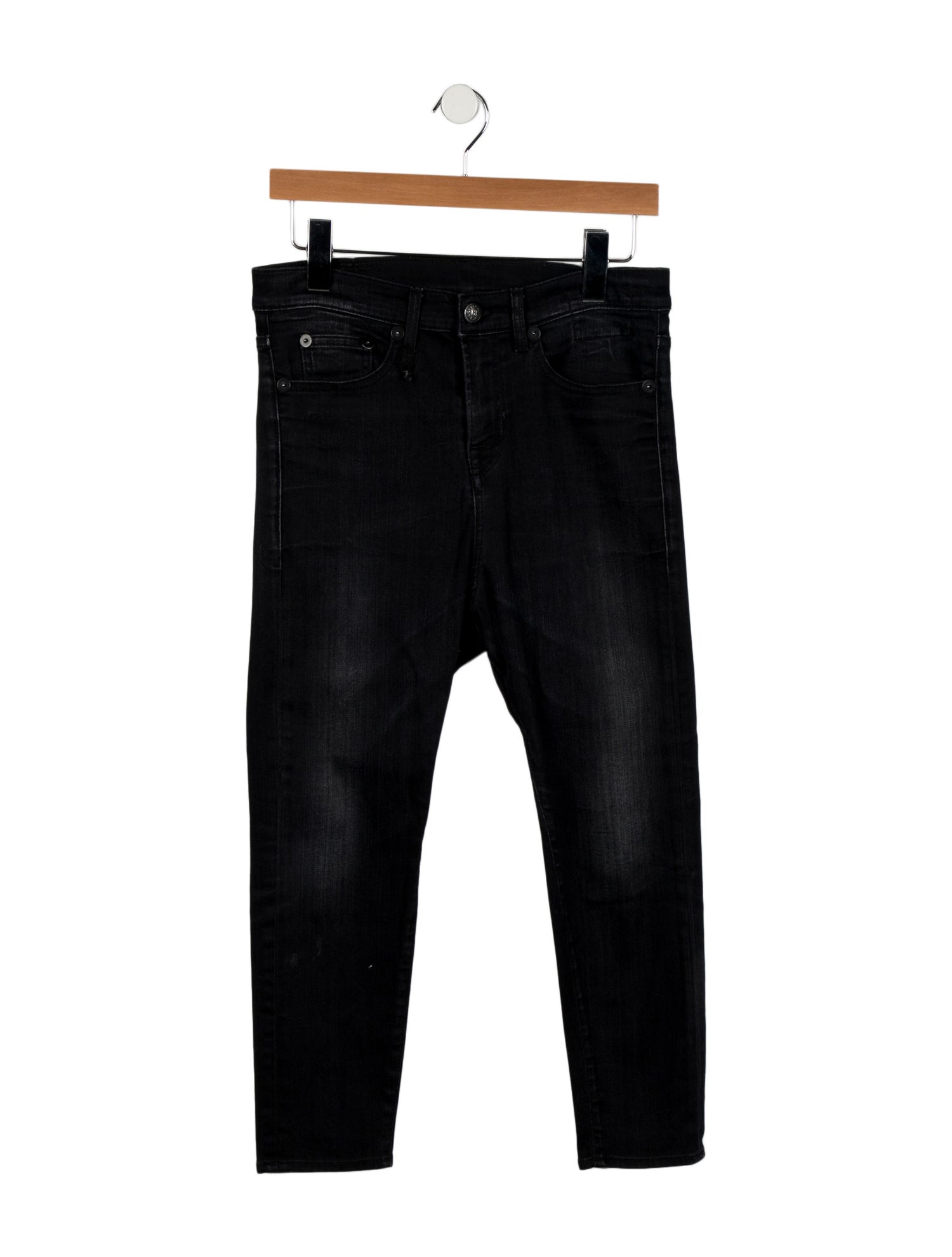 R13 High-Rise Skinny Leg Jeans