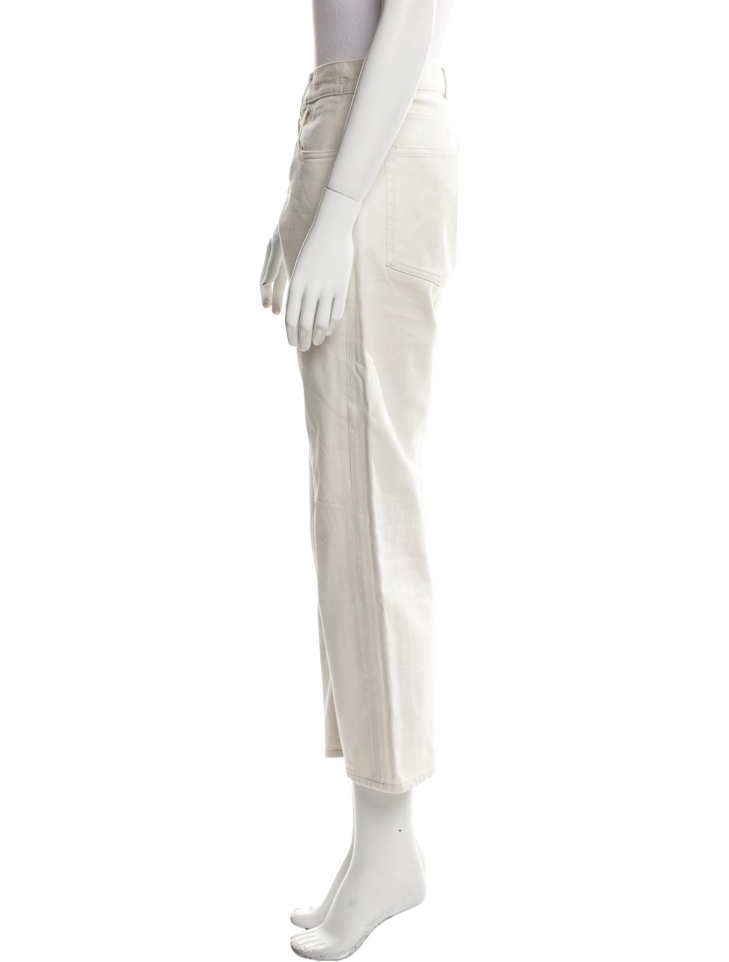 R13 High-Rise Straight Leg Jeans