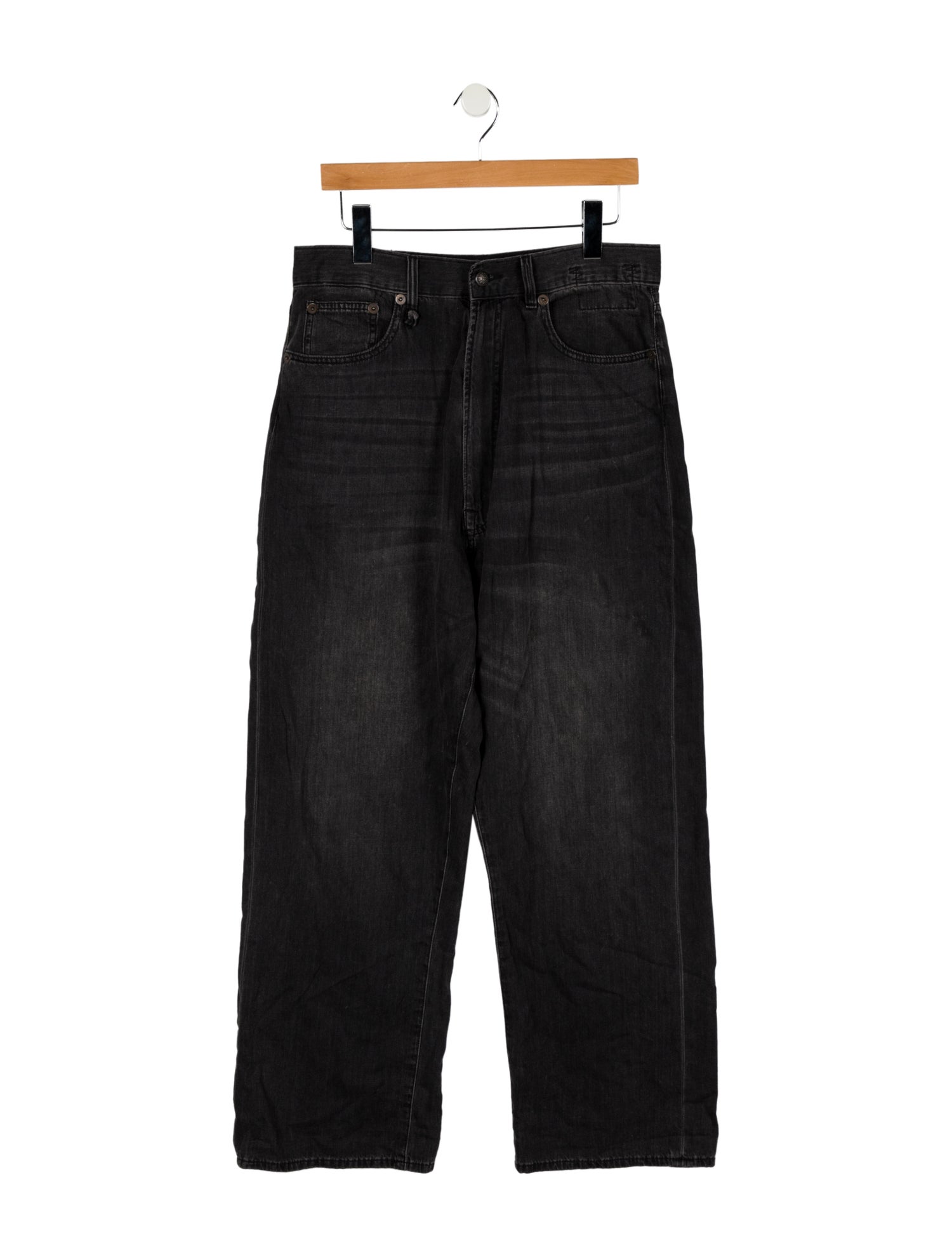 R13 High-Rise Wide Leg Jeans