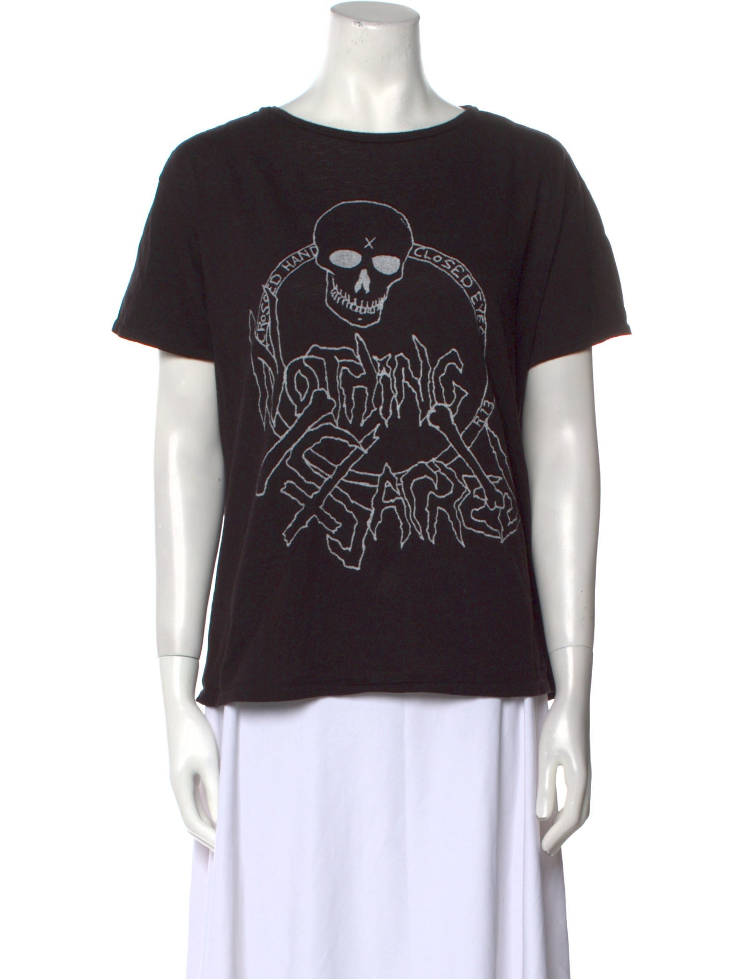 R13 Graphic Print Crew Neck T-Shirt