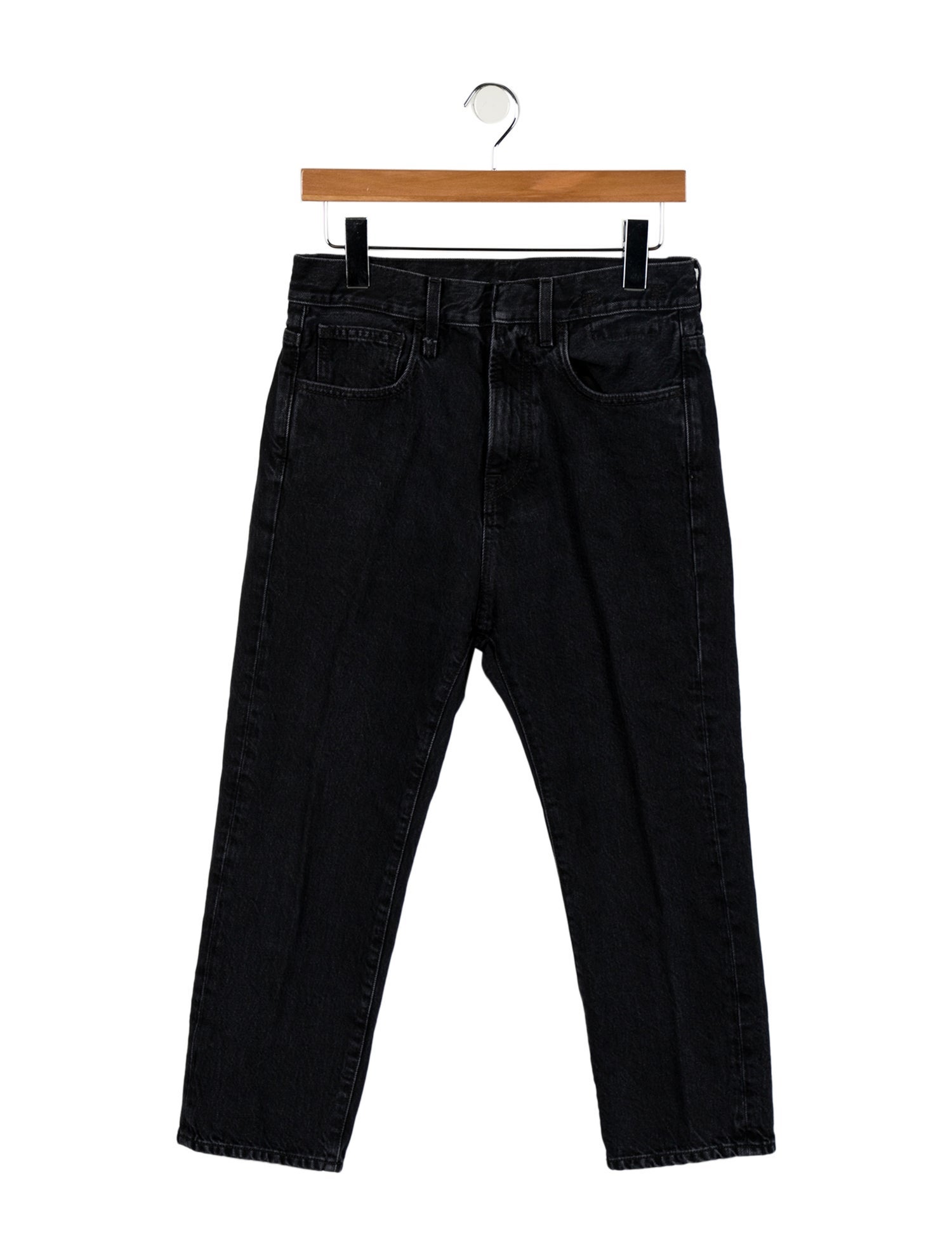 R13 High-Rise Straight Leg Jeans