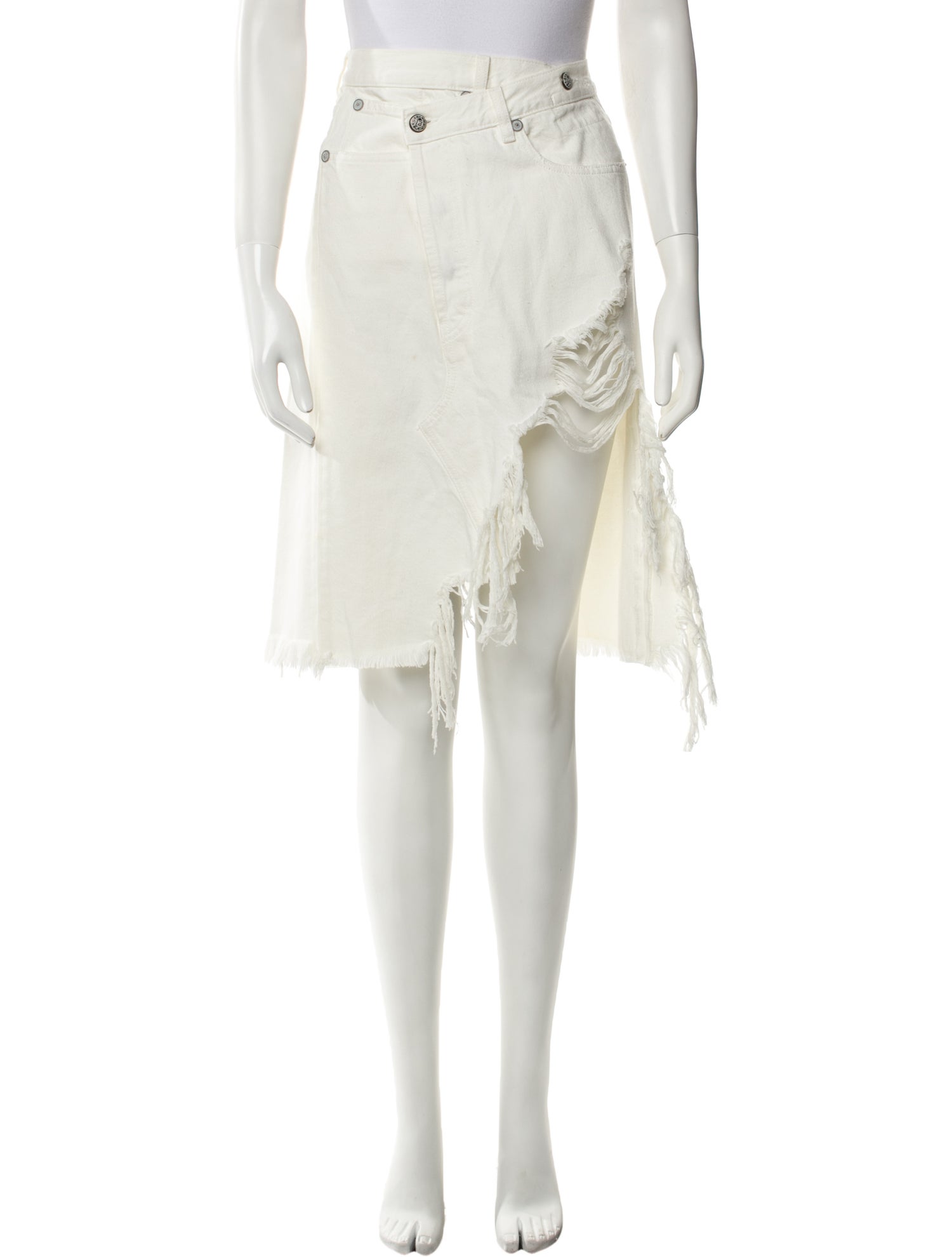 R13 Knee-Length Skirt