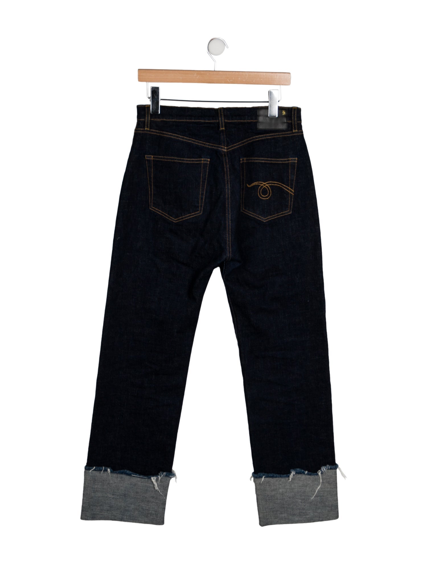 R13 High-Rise Wide Leg Jeans