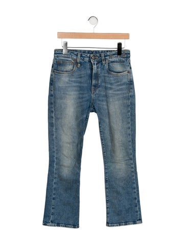 R13 Jeans Mid-Rise Straight Leg S